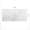 Vinyl Desk Mat with Stylish Marble Vein Print 120x60 Cm
