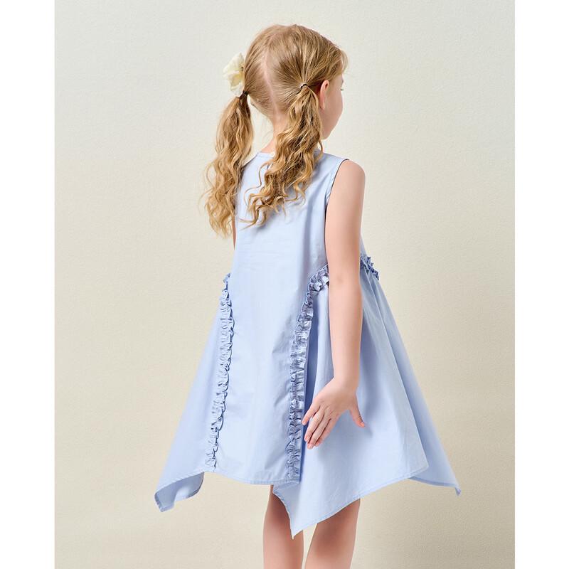 MonTAGUT Girls' Sleeveless Casual Midi Dress