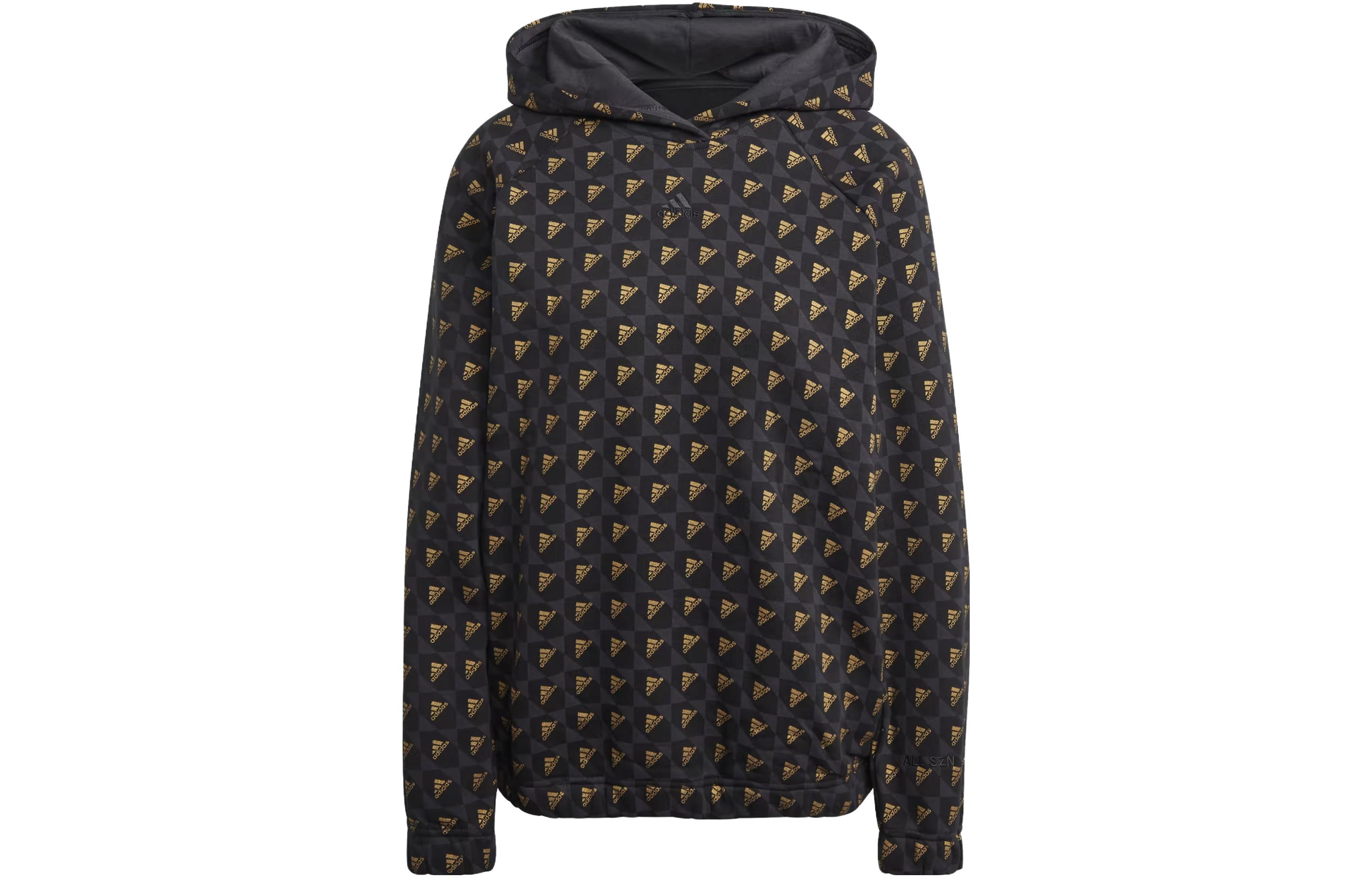 Adidas Sweatshirts Women s Black Hooded Moderate Regular IM1259 XS