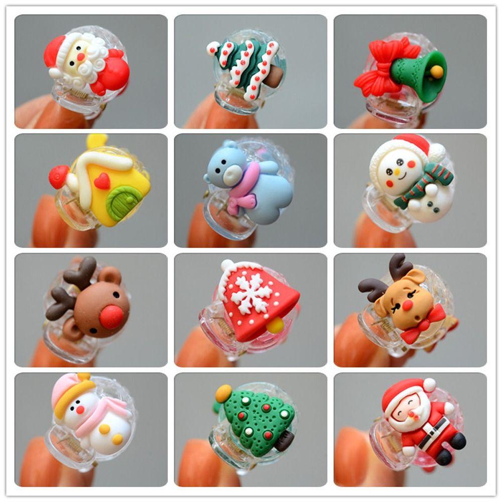 Hairwear New Year Hairpins Hair Crab Mini Hair Claw Christmas Hair Clip Korean Style Barrette