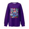 Women's Fashion Long-Sleeve Pullover Sweatshirt With Fun Movie-Themed Print