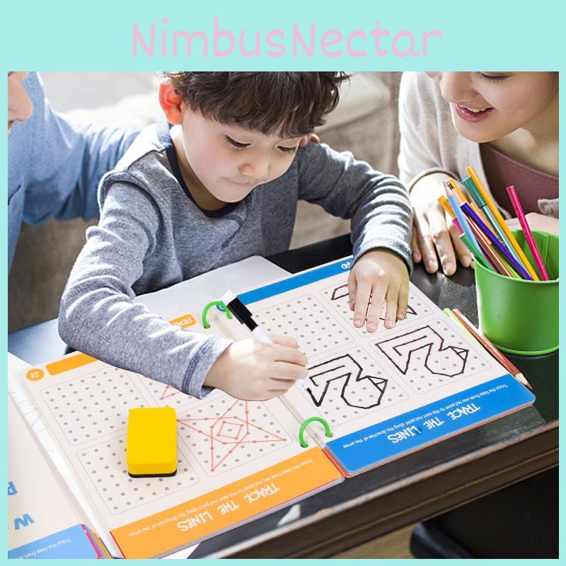 Wooden Control Pen Toy For Toddler Brain Development With Reusable Drawing Features