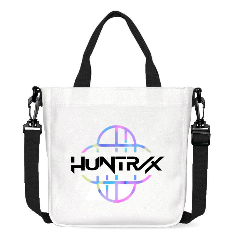 KPop Demon Hunters Crossbody Bags Women Rumi Mira Zoey Purple Handbag Girls Travel Shopping Canvas Shoulder Bag for S Kid Friendly Entertaining Fun