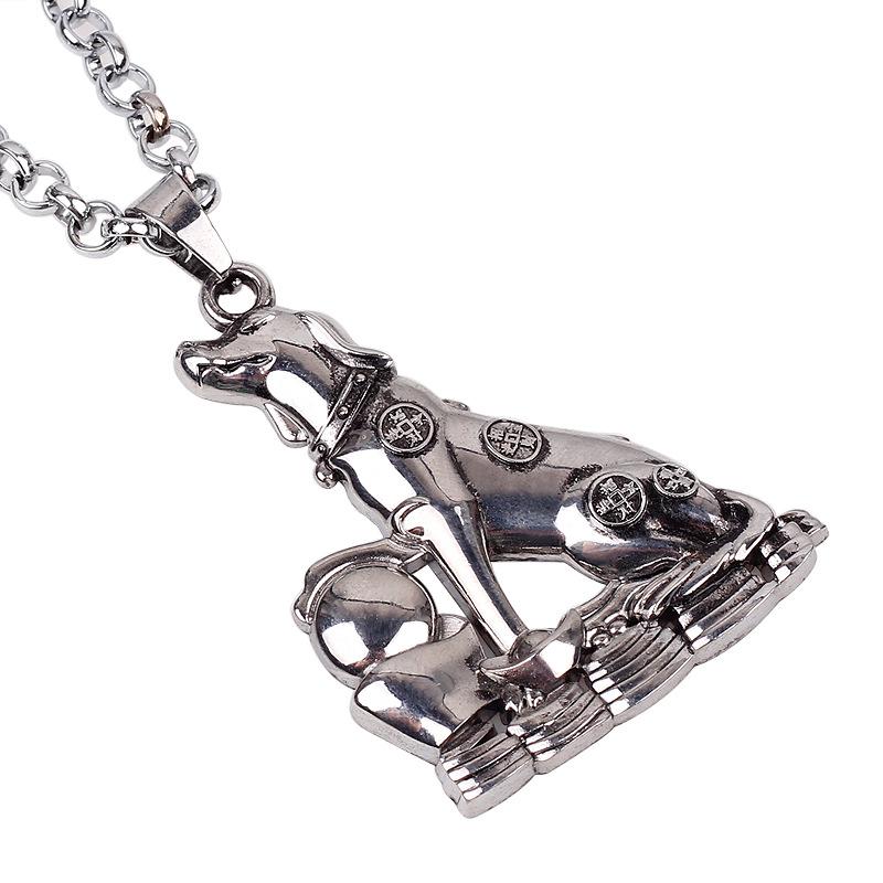 JMXD-Accessories Men's Boutique Necklace Owl Musical Instrument Guitar Animal Commodity Styling Personalized Jewelry