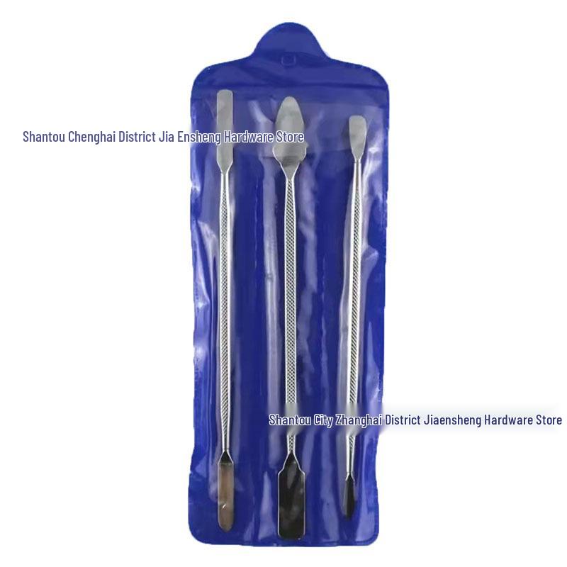 3-Piece Double-Ended Metal Pry Bar Set for Phone and Tablet Repair