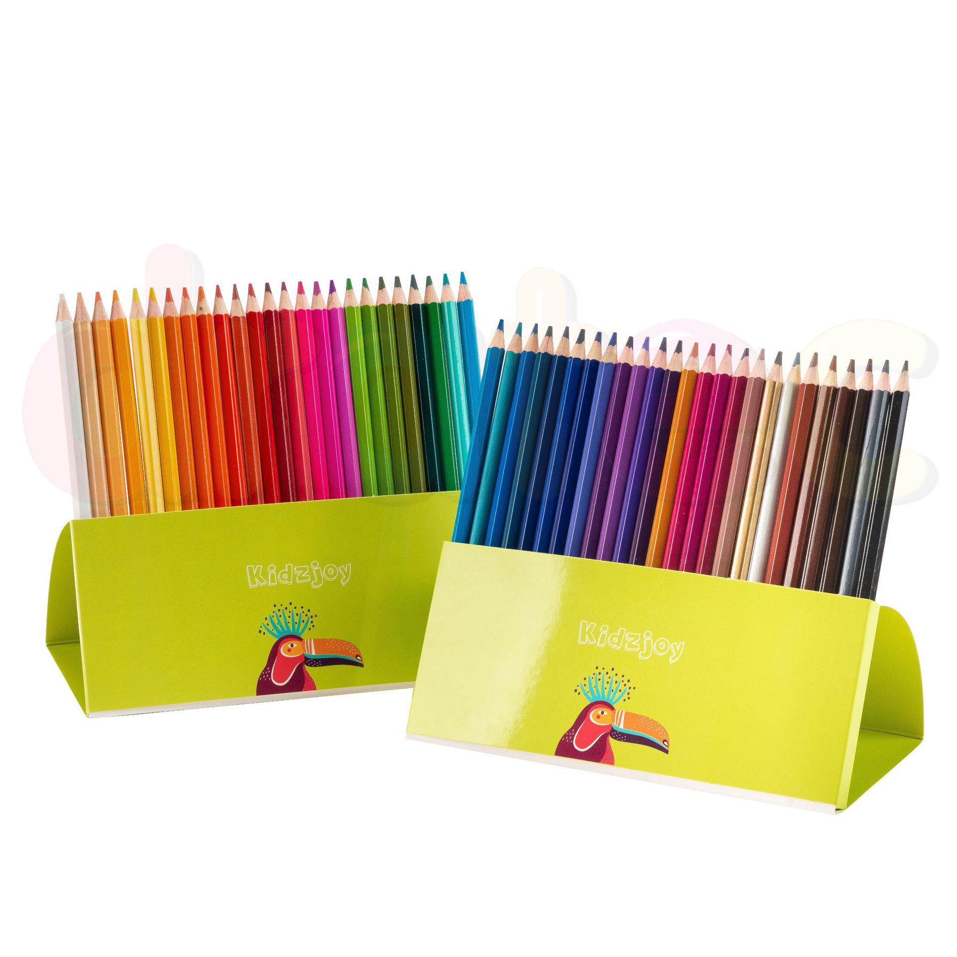 

50-Color Oil-Based Colored Pencil Set with Free Shipping - Perfect for Kids Art and Drawing 50 colors, oil-based colored pencils