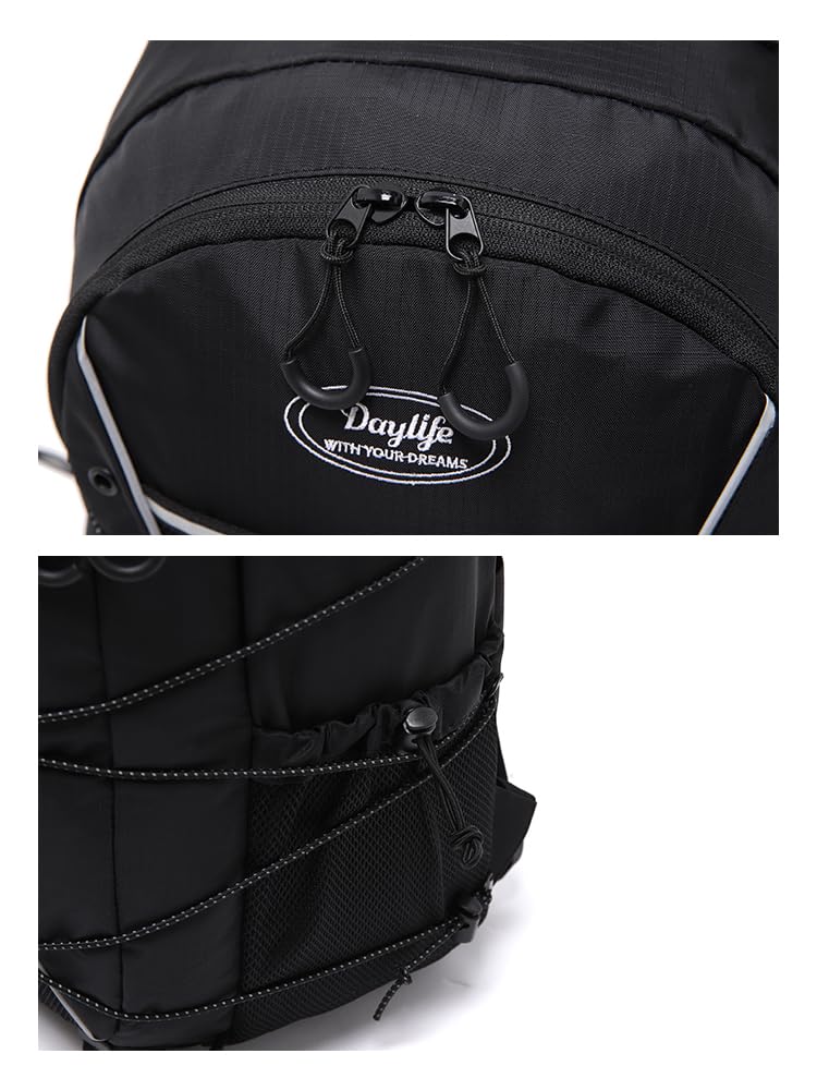 Daylife Double Frame Backpack (Black)