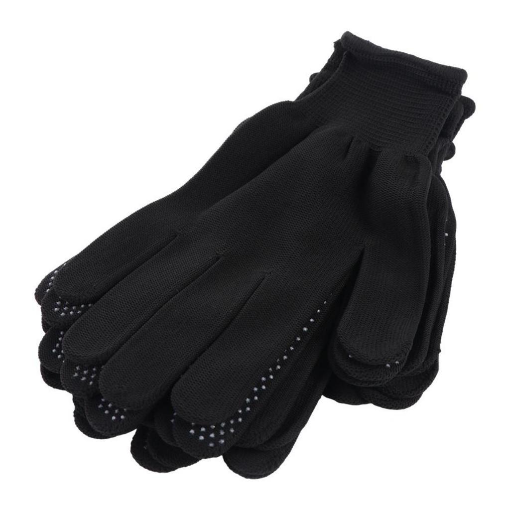5 par sikkerhetsarbeidshansker, nylon, sykkelhansker, universelle, arbeid, vernehansker, bygningsarbeiderhansker, unisex