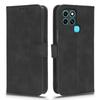 For Infinix Smart 6 Skin-Touch Feeling PU Leather Phone Case Stand Flip Wallet Cover