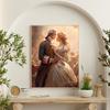 Vintage Romanticism Couple Painting Posters and Prints Canvas Printing Romantic Wall Art Picture for Living Room Home Decor Gift