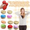 Large Dumpling Stress Ball With Steamer Colorful Squishy Bun Sensory Toy For Anxiety Relief, Squeeze Dough Ball For Adults&Kids