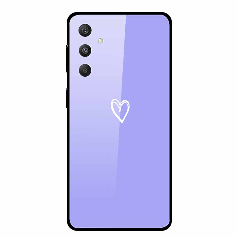For Samsung Galaxy M54 M34 M14 Case Luxury Tempered Glass Back Cover Hard Case Samsung Galaxy M 54 Capa Fundas Coque Colorful