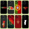 Portugal Flag Portuguese Country Phone Case For iPhone 15,14,13,12,11 Plus,Pro,Max,XR,XS,X,7,8 Plus,SE,Mini Silicone Soft