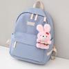 Cute Cherry Bunny Plush Keychain, Small Rabbit Stuffed Animal Pendant for Bag Backpack Purse, Kawaii Cartoon Key Ring Charm, Gift for Girls Women