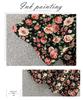 2023 Plus Size French Floral Puff Sleeve Dress: Slimming, Square Neck Summer Style