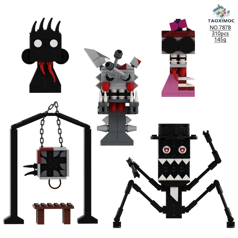 2025 Nightmare Critter Building Blocks Doeys Doughmans Yarnabys Pianosauruses Nightmare Critter Bricks Toy Kids Birthday Gift