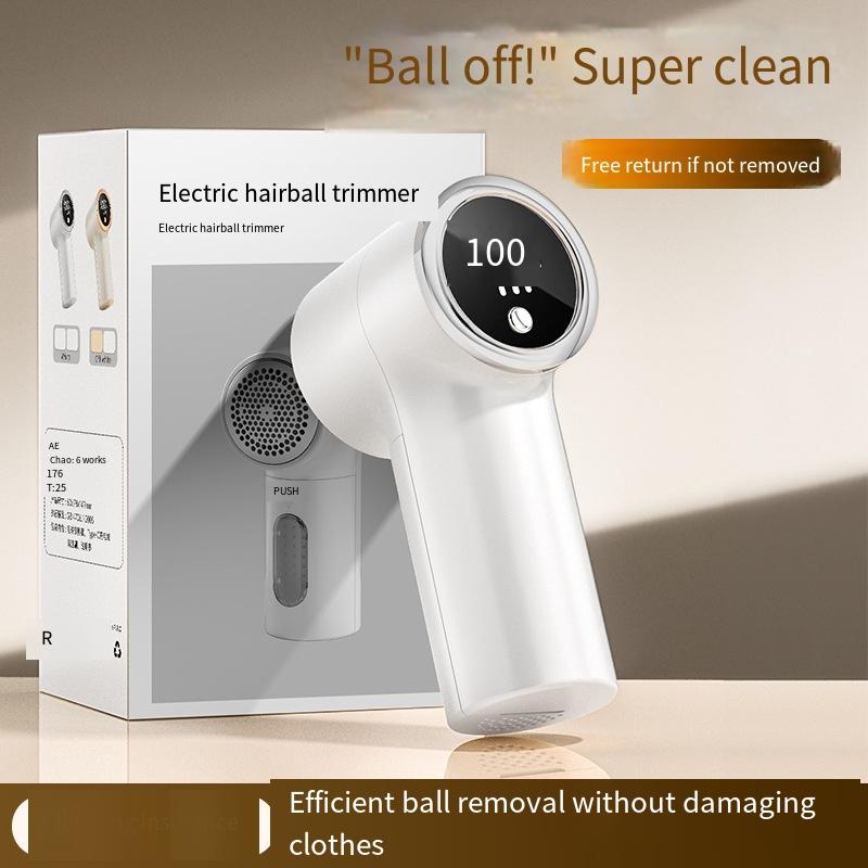Xiaomi Lint Remover Electric Hair Ball Trimmer Clothes Lint Shaver Machine USB Rechargeable LED Display 3 Gears Adjust Sweater Epilator