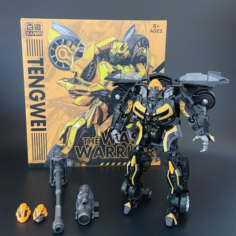 17cm New Transformation Movie Action Figure Toys Anime Robot Car Model Classic Kids Boy Gift TW-1022C BMB BAIWEI SS44 Poseable Articulated Scale