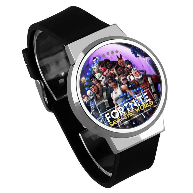 Hra Kompetitivní Střelba Světelný Dotykový LED Kreativní Elektronické Hodinky