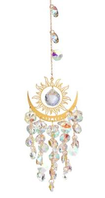 Suncatcher, Sunlight, Rainbow Colors, Interior Decor, Window/Garden Decoration, Feng Shui, Healing, Relaxation (Clear)