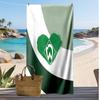 Asciugamano da Spiaggia con Stampa Calcio Werder Bremen, Asciugamano Grande Morbido ad Asciugatura Rapida per Spiaggia Campeggio Nuoto