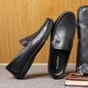 Herren Freizeitschuhe Echtes Leder Luxusmarke Herren Slipper Italienische Mokassins Atmungsaktiv Slip-on Herren Fahrschuhe Chaussure Homme