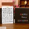 27cm Alphabet Letters 4 DIY Craft Layering Stencils Painting Scrapbooking Stamping Embossing Album Paper Card Template