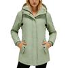 Women's Plus Size Thick Fleece Lined Parka, Winter Autumn Lamb Wool Hooded Mid-length Casual Warm Puffer Coat