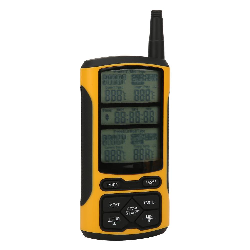 Dual Probe Wireless Transmission BBQ Thermometer Food Thermometer Kitchen Cooking Accessories