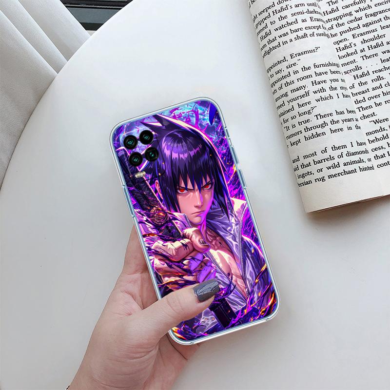 Naruto Uzumaki Transparent Phone Case for Samsung Galaxy A04 A04S A14 A23 A34 A54 M23 M33 M52 M53