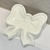 Creative ceramic bow soap box household soap box cute bathroom storage no water accumulation soap dish bathroom accessories