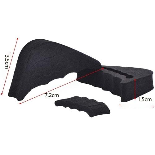 JUTOSU Adjustable Toe Cushions, Easy Toe Cushion, Toe Protection, Shoe Care, Sponge, Memory Foam, Toe Gap Filler, Size Adjustment, Prevents Slippage,