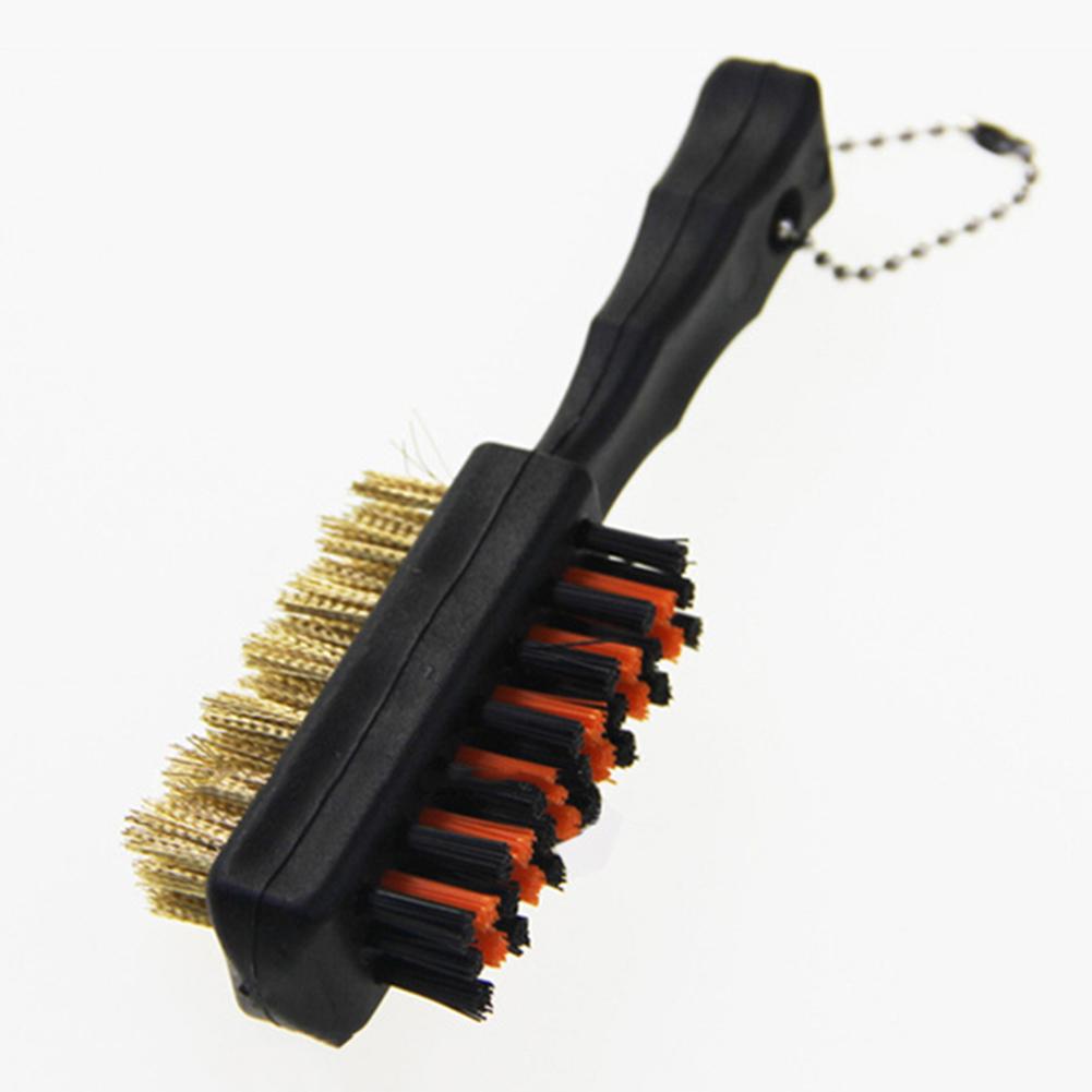

Portable Golf Club Brush Dual Sided Anti-oxidation Anti-rust Golf Putter Cleaning Brush Cleaning Tool black #1