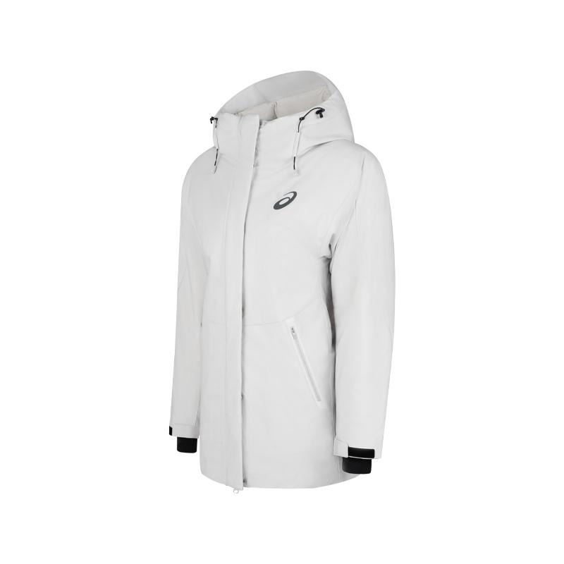 New ASICS Down Jackets Women's Gray 2032D130-021