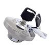 1 Set Motorcycle Petrol Fuel Gas Tank Cover Cap Lock Silver With 2 Keys Fit for Honda Shadow Spirit VT750 DC C2 VLX VT600