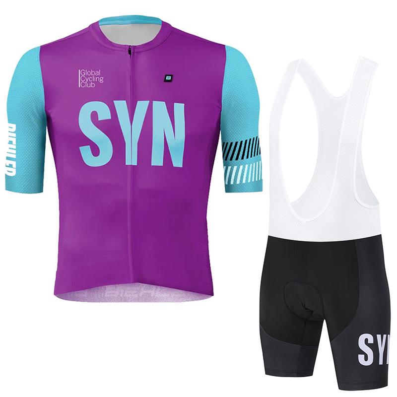2026 SYN Pánský cyklistický dres Cyklistické kraťasy s laclem Silniční kolo Cyklistický ramenní popruh Kalhoty Cyklistický krátký top Rychleschnoucí cyklistické kraťasy