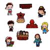 Stranger Things Anime Badge Set: Vecna, Eleven, and Will Brooches for Book Decoration