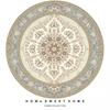 Persian Ethnic Style Round Living Room Carpet Water Absorption NonSlip Cold Blanket DirtResistant And Easy To Take Care Of Carpet Crystal Velvet