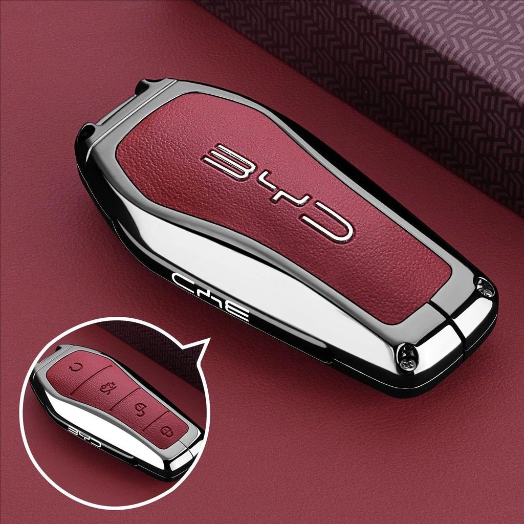 BYD Car Key Cover: Compatible with Qin L, Tang, Song, Yuan, ATTO 3, Seal, Dolphin, E7, E2, Seagull Models.