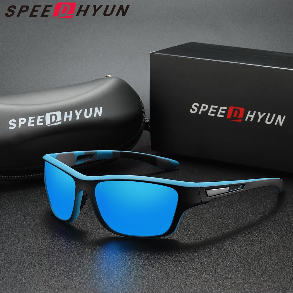 SPEEDHYUN Classic Wayfarer Sunglasses Polarized Lenses for Fishing Trips