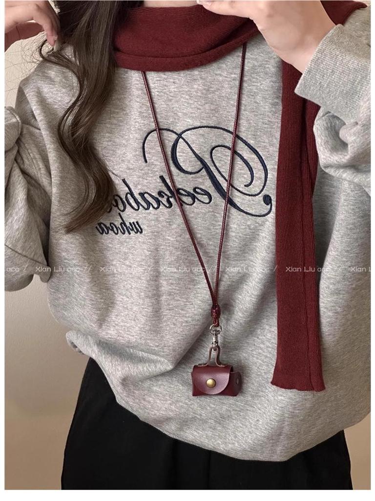 Colier portofel de monede din piele compact și elegant: Portchei cu pandantiv pentru femei cu șnur de piele și spațiu lung de depozitare pentru accesorii