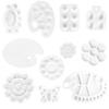 Kids' Oval Plastic Watercolor Painting Palette