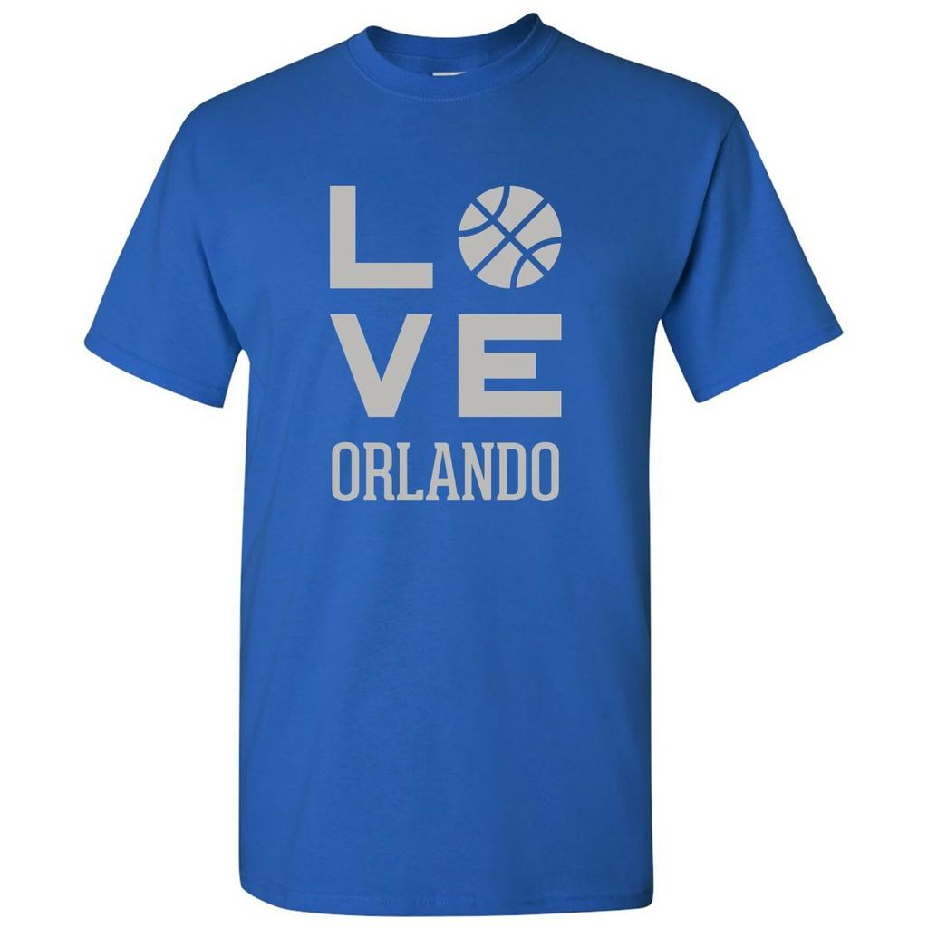 Orlando Love Basketball - Sports Team Hometown City Pride T Shirt - Royal