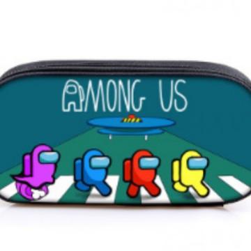 Diy Single-Layer Pencil Case, Pencil Case, Student Stationery Box, Children'S Cartoon Stationery Storage Bag