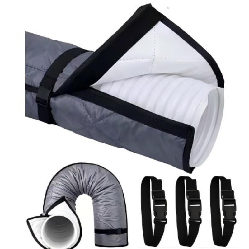 Portable Ac Hose Insulation Sleeve Air Conditioner Hose Cover Wrap For Exhaust Hose Easy Installation Ac Duct Insulation Wrap