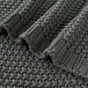Nordic Tassel Knit Throw Blanket - Soft Scandinavian Accent for Office Nap, Air Conditioning & Cozy Home Decor