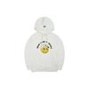 MLB New York Yankees FW22 Smiley Face Pattern Printed Drawstring Hoodie Unisex Hoodies White 3AHDN0124-50IVS