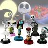 Nightmare Before Christmas Jack Skellington Figurines Set For Play Or Display