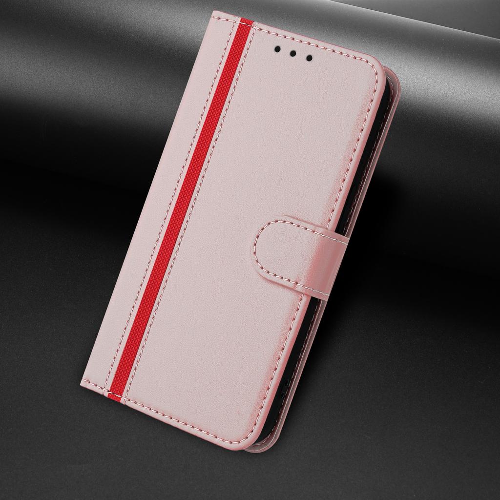 For OnePlus Nord CE4 Lite 5G Phone Cases Wallet Stand Color Splicing Leather Cover with Magnetic Clasp