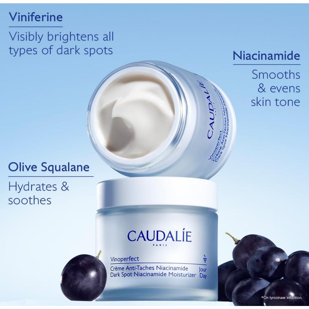 CAUDALIE Vinoperfect Dark Spot Brightening Moisturizer with Niacinamide 50ml